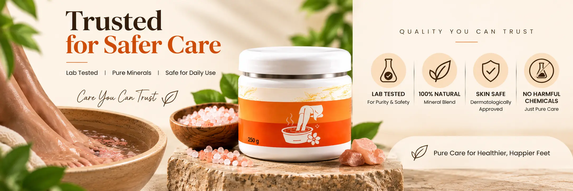 Trusted for Safer Care - Lab Tested