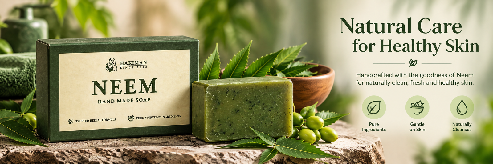 Natural Care for Naturally Healthy Skin